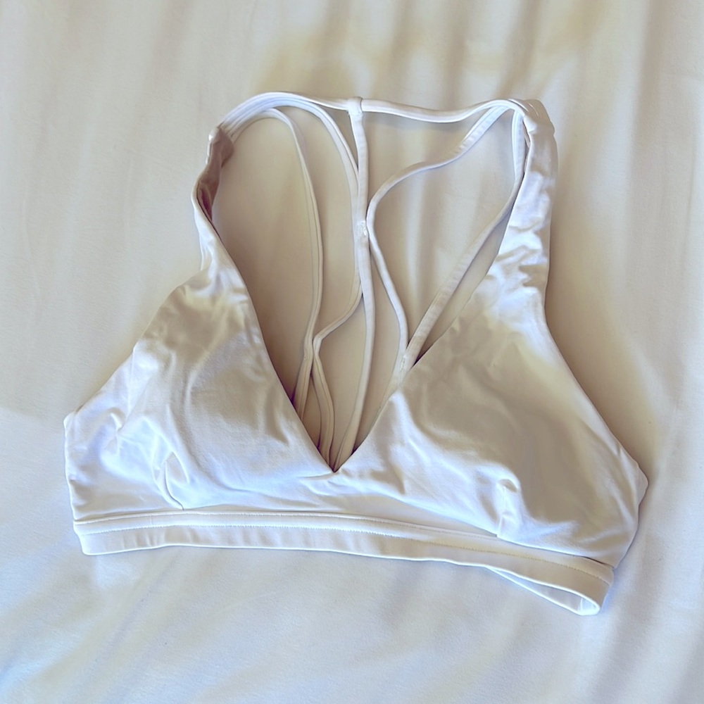 lululemon White Sports Bra